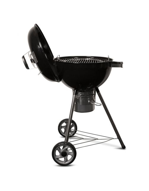 Patton Houtskoolbarbecue Kettle Chef - Barbecue - 47 cm 7.5 kg Zwart Rvs Geschikt Voor 4-6 Personen