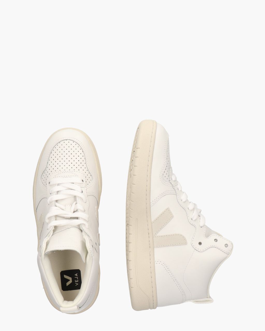 Veja V-15 Leather Wit Damessneakers