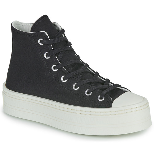 Converse - CHUCK TAYLOR ALL STAR MODERN LIFT PLATFORM CANVAS - Noir