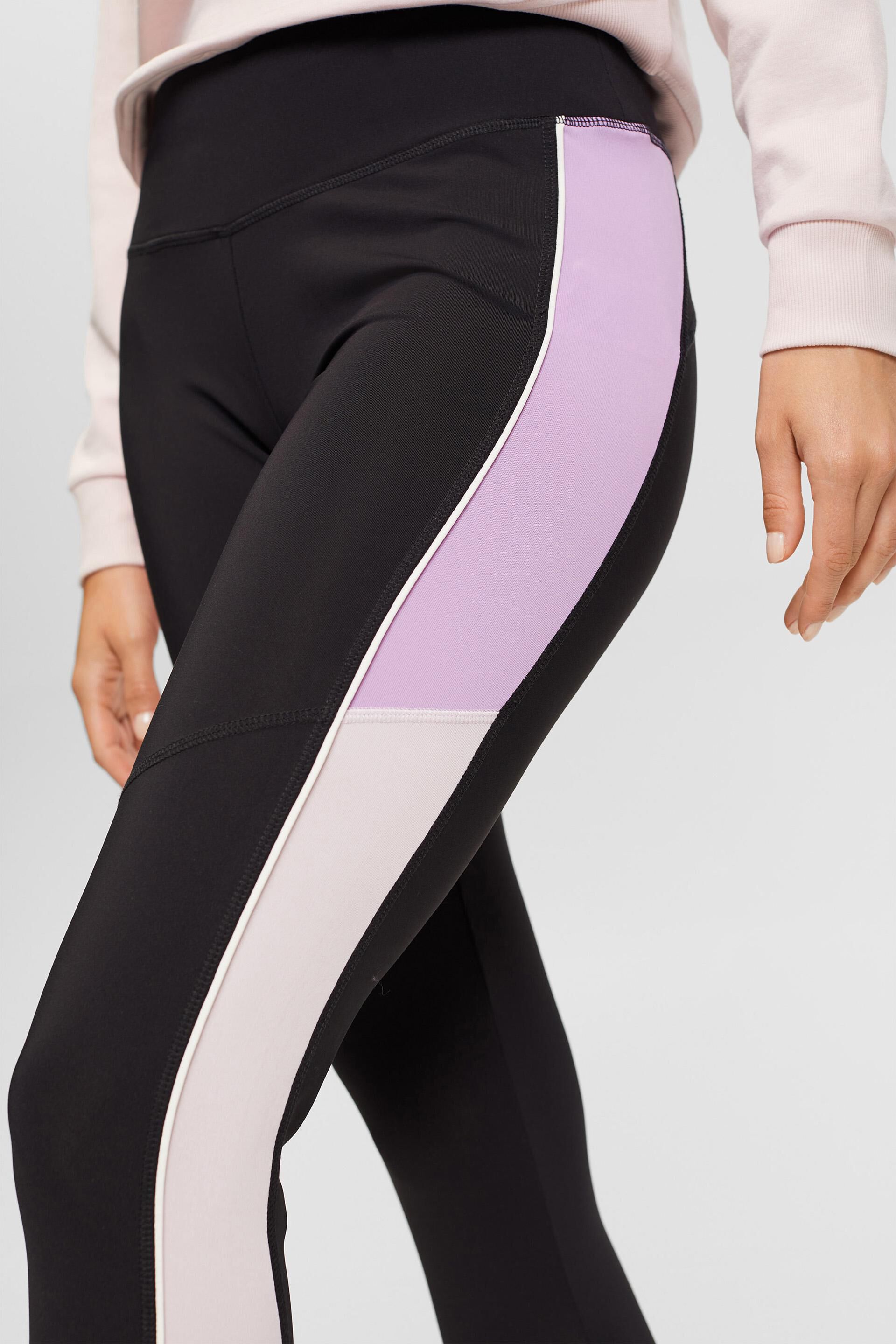 Leggings à effet colour blocking