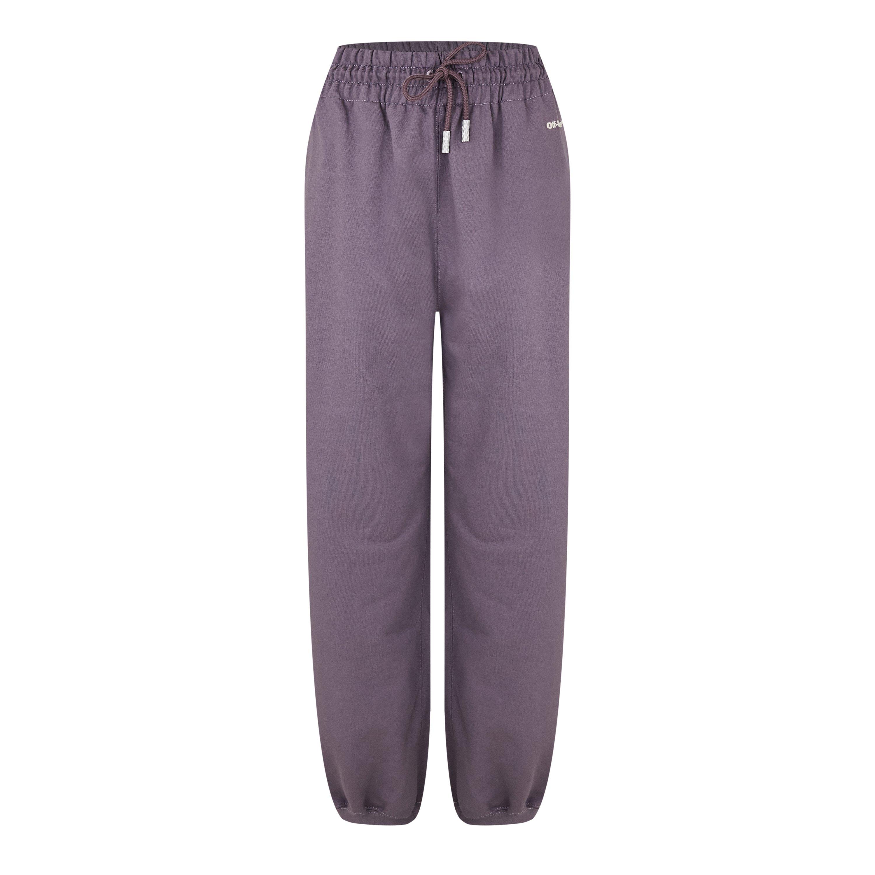 Off White Embroidered-Logo Track Pants