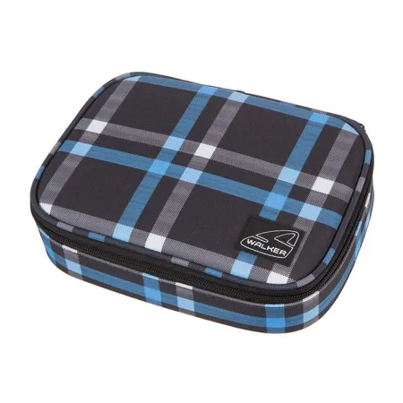 Walker Schüleretui Classic groß, Cross Blue