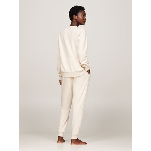 Tommy Hilfiger Track Sweatshirt, Heathered Oat, S