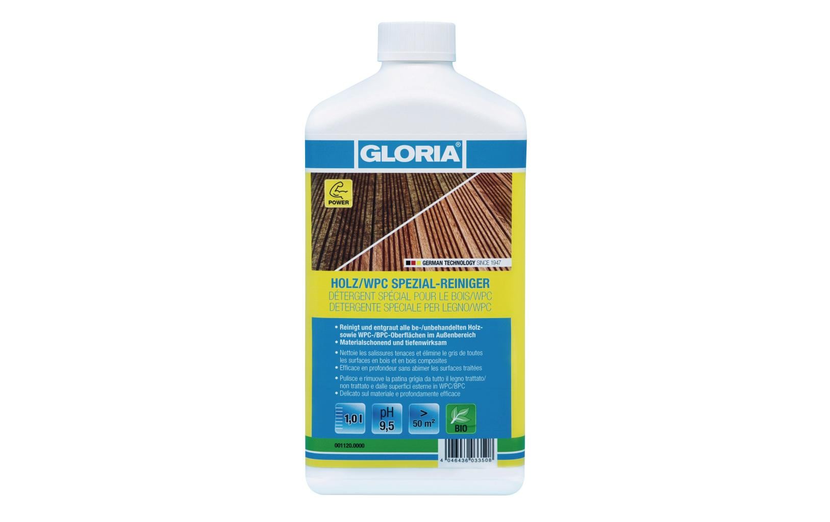 Holz-Reiniger 1 lReinigungskonzentrat für alle Holz- und WPC/BPC-Oberflächen