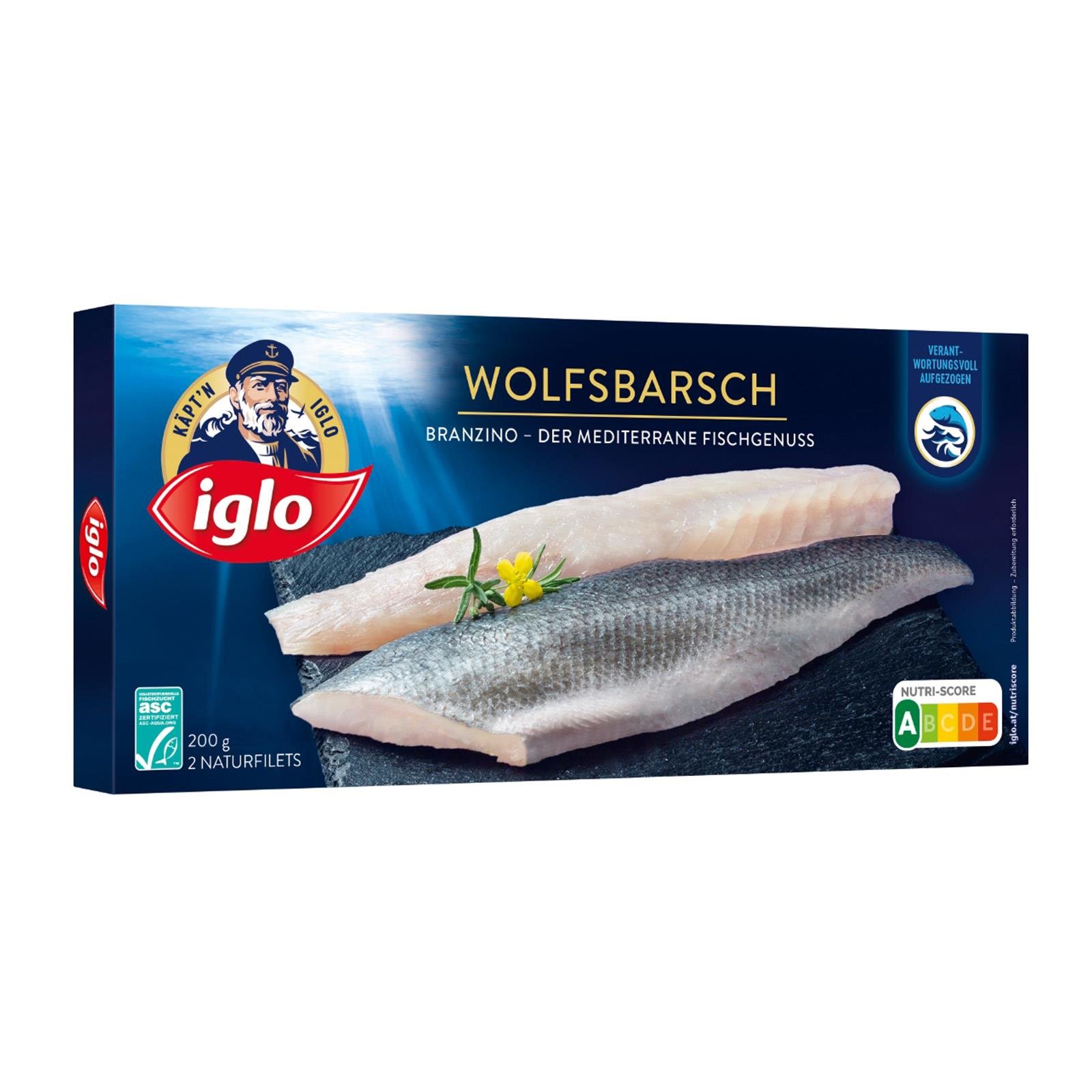 Iglo Wolfsbarsch Naturfilets