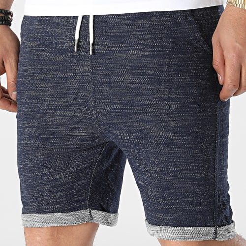 Short Jogging Pagis Bleu Marine Chiné