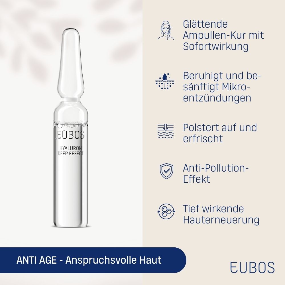 EUBOS® HYALURON Deep Effect Ampullen-Kur
