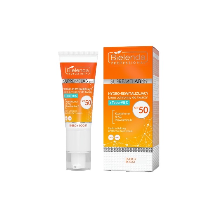 Bielenda Professional Supremelab Nutri-Revitalisierende Schutz-Gesichtscreme SPF50 40 ml