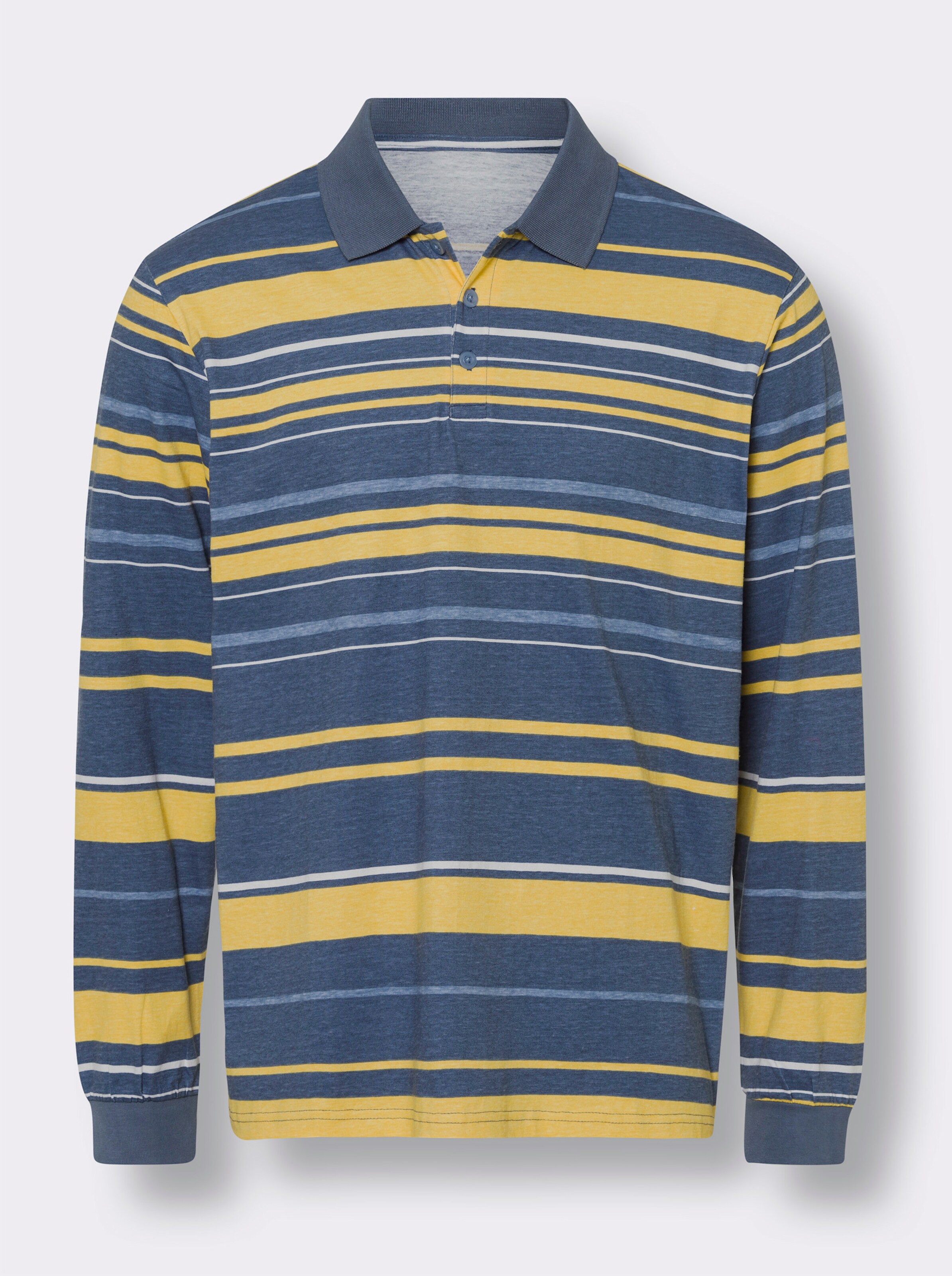 Langarm-Poloshirt