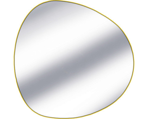 Organische spiegel Ergon goud Ø 40 cm