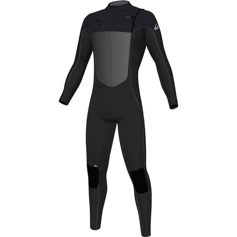 Quiksilver MARATHON SESSIONS CZ - Combinaison intégrale 5/4 mm Homme black