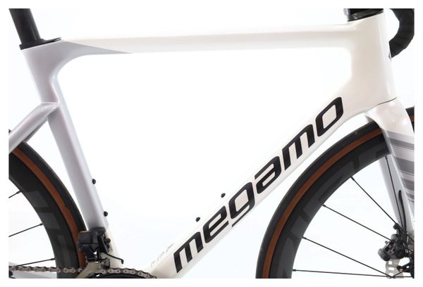 Produit reconditionné · Megamo Pulse Elite Carbone Di2 12V · Blanc / Vélo de route / Megamo | Très bon état