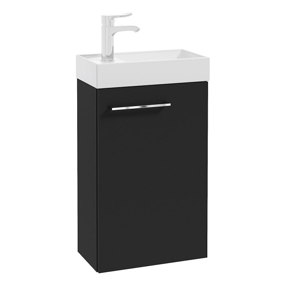 BADEROMSMØBEL RIVA ALMA 40CM SVART MATT