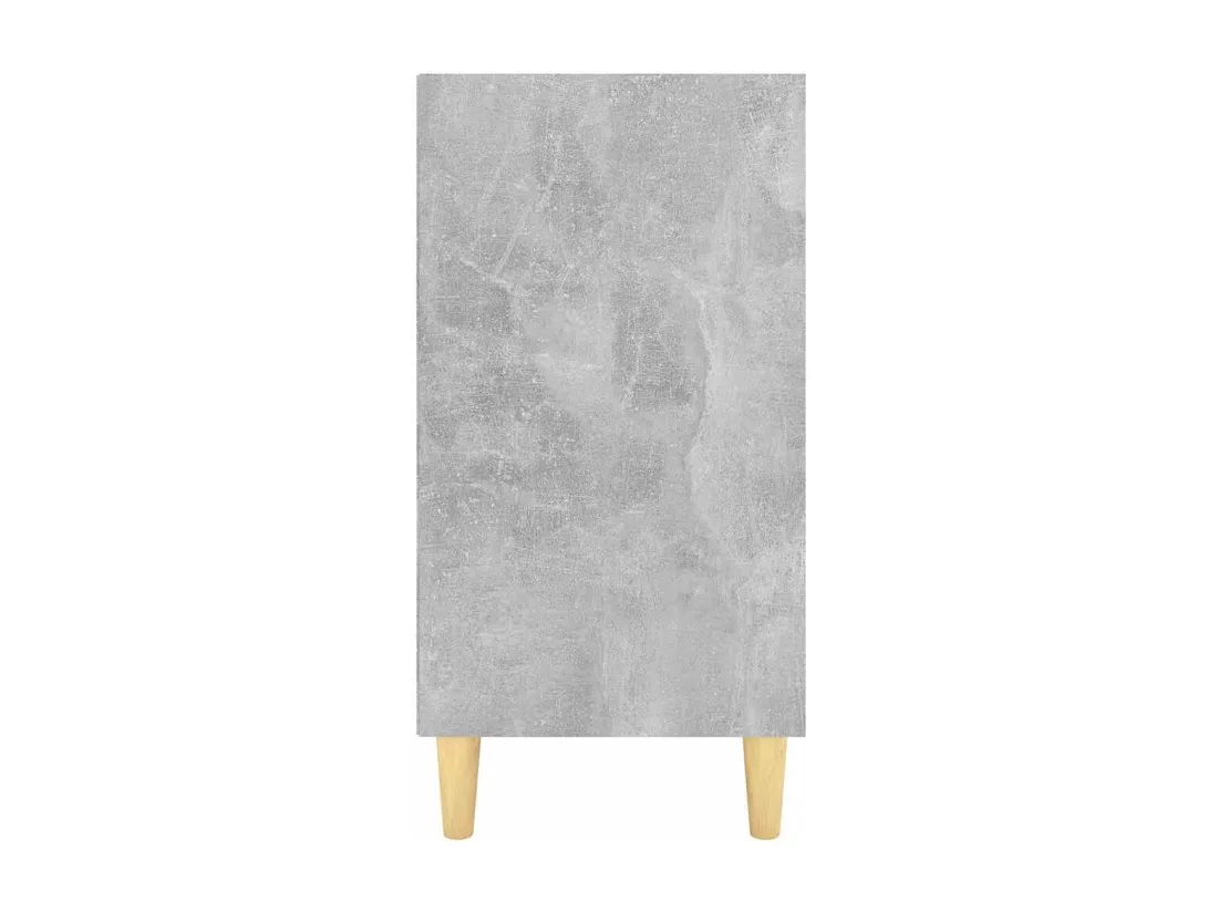 Buffet gris béton 103,5x35x70 cm bois d'ingénierie