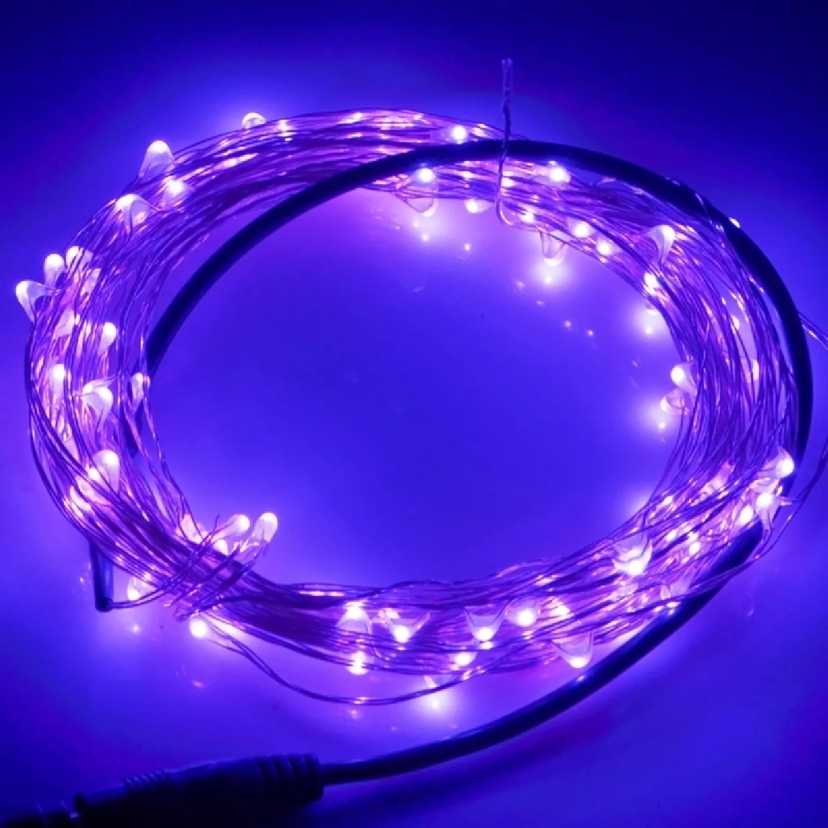 Wewoo Guirlande Violet 10m - 12V