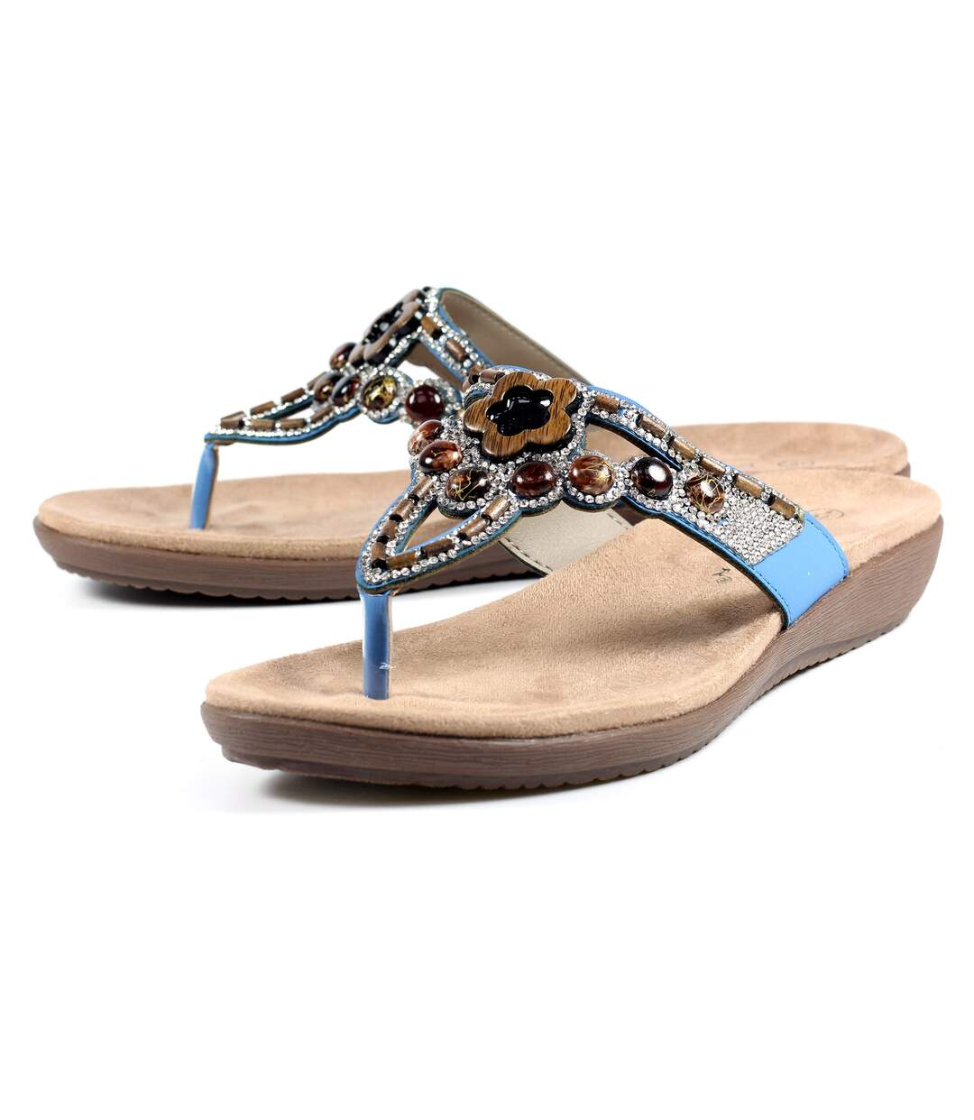 Lunar - Sandales VISION - Femme (Bleu) - UTGS510