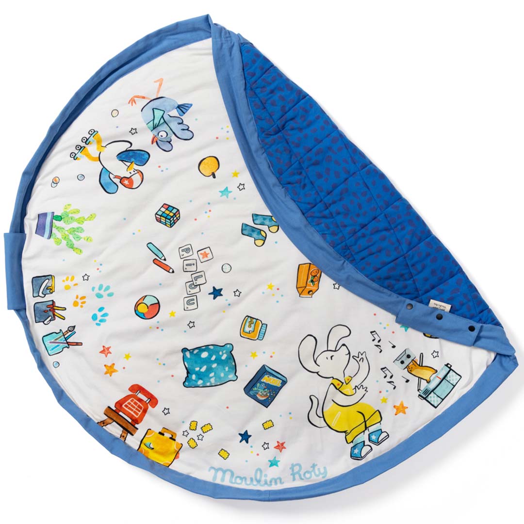 play&go baby speelkleed en draagtas noomad soft - puce et pilou