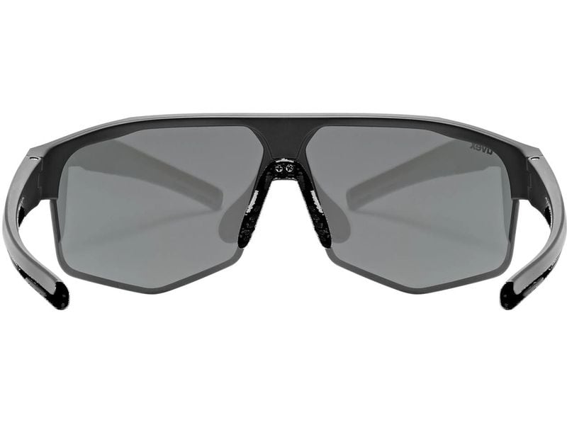 uvex Sportbrille Axos Set, S3 / S0 Black matt/Mirror silver Sportbrille