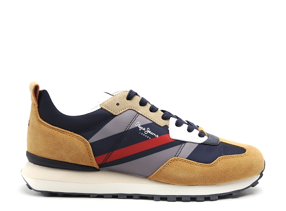 Pepe jeans basses homme foster man bleu