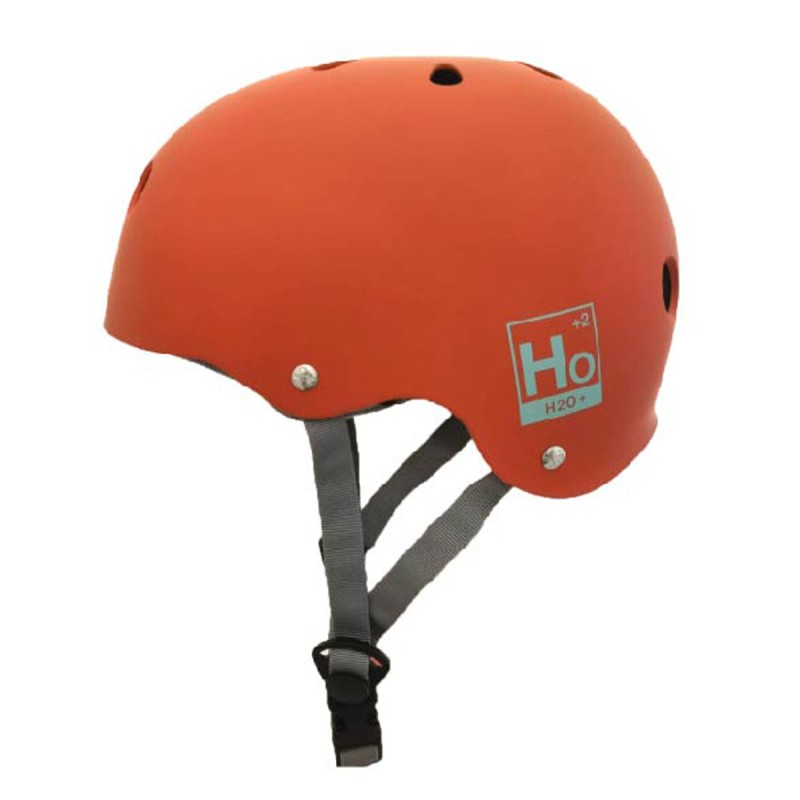 Casque ALK13 H2O+ Orange - Blue Pastel logo - The Corner Shop