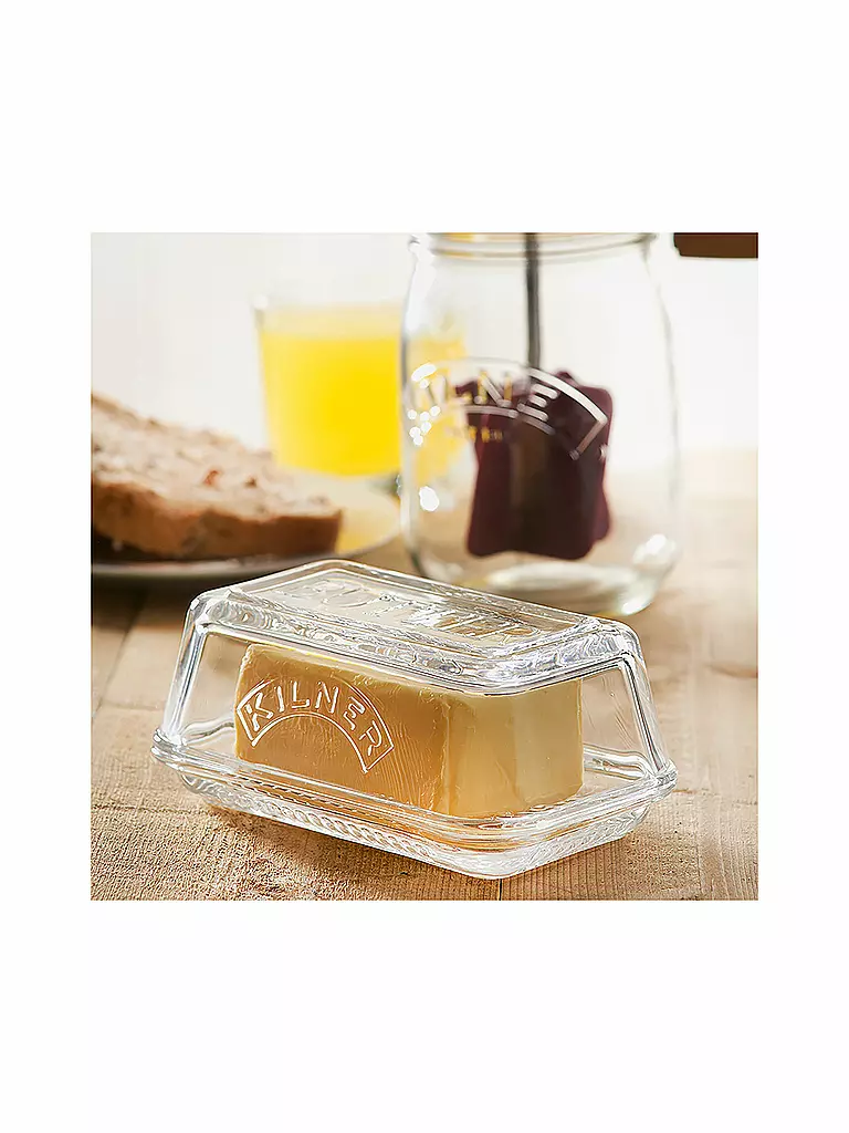 KILNER Butterdose (250g) Glas transparent
