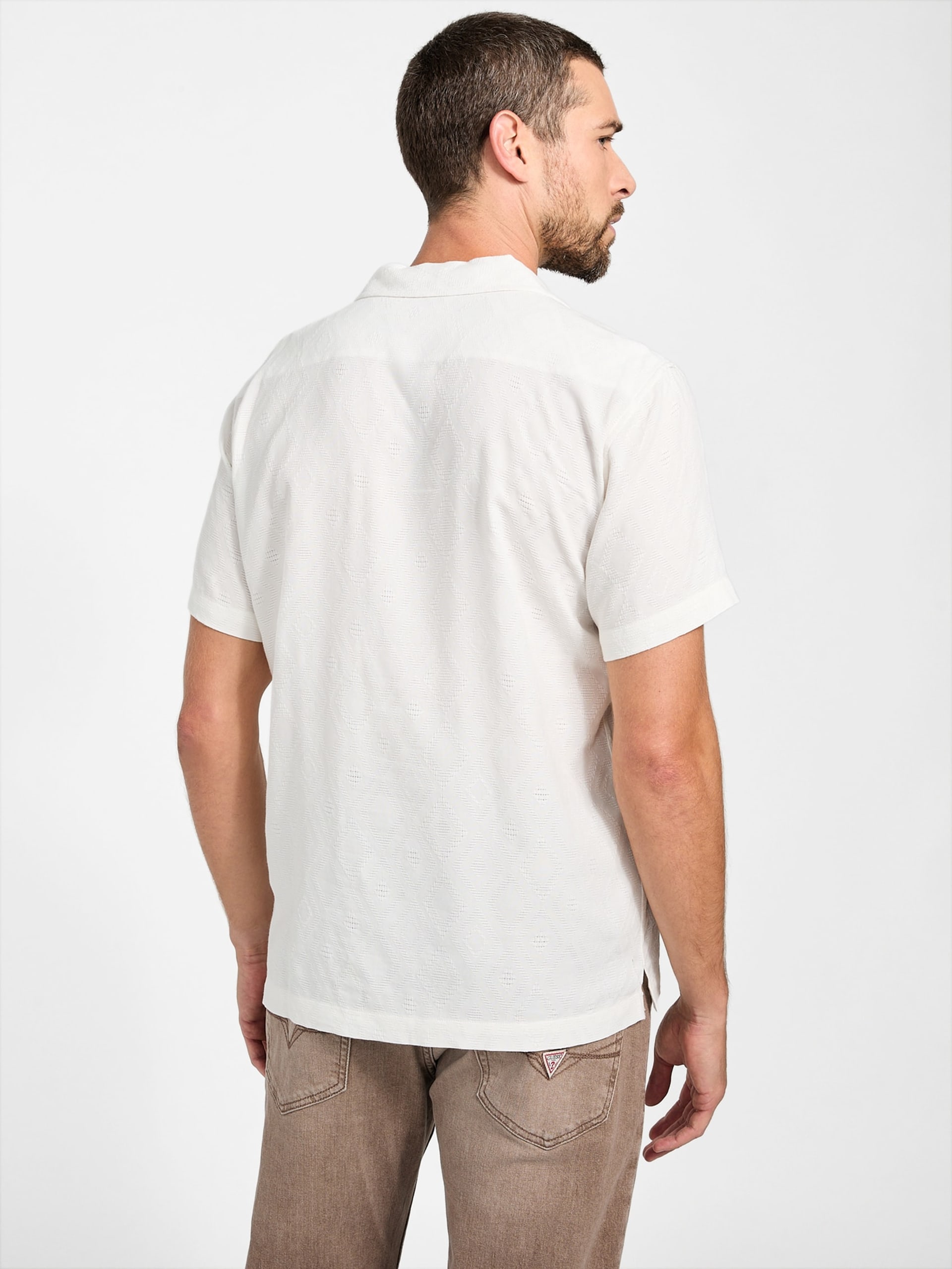Camisa Eco Diamond Jacquard