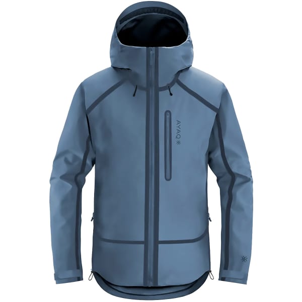 Veste ski de randonnée AYAQ LONAK HARDSHELL JACKET BLUE SLATE