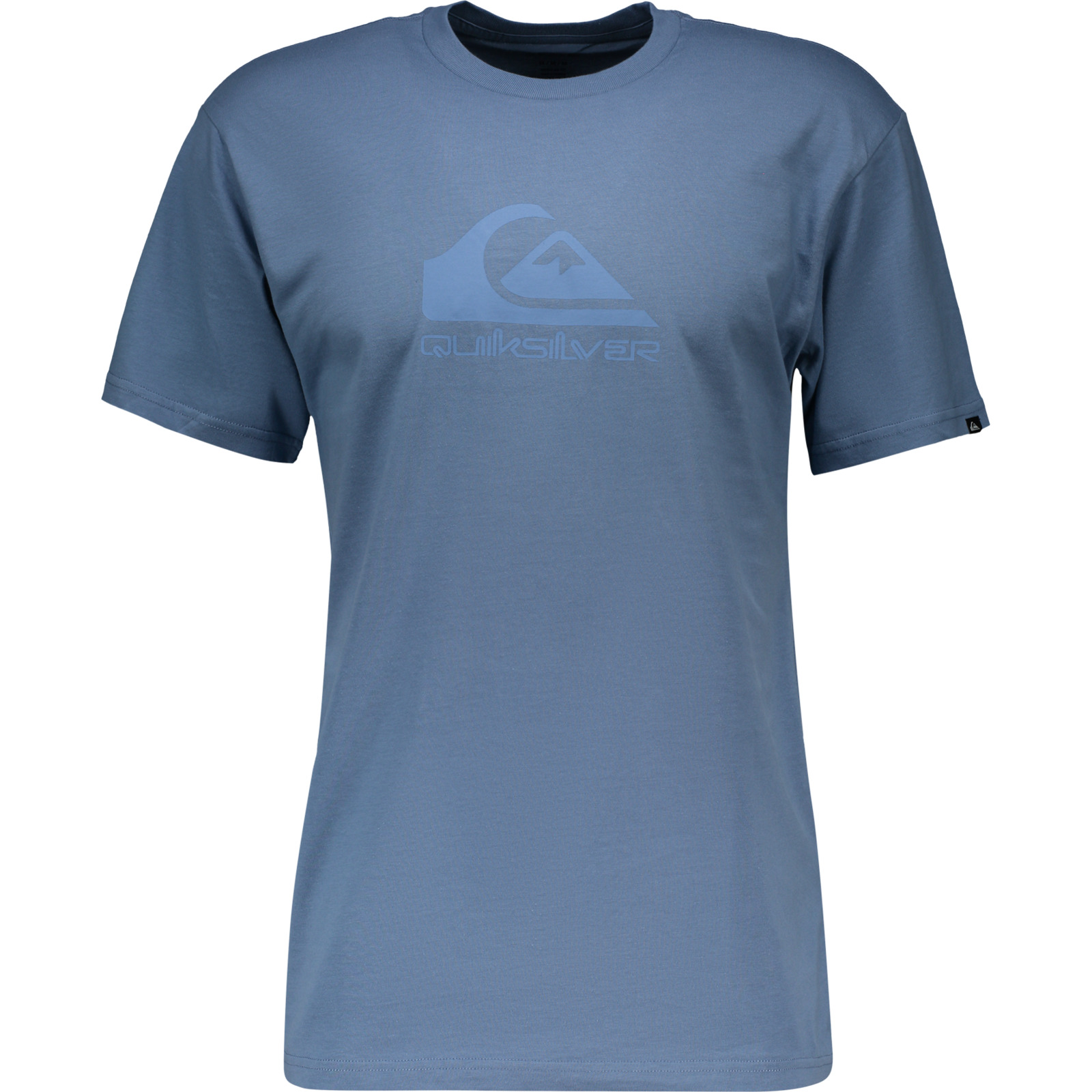 Quiksivler Herren-T-Shirt EV Comp Logo XL, mittelblau