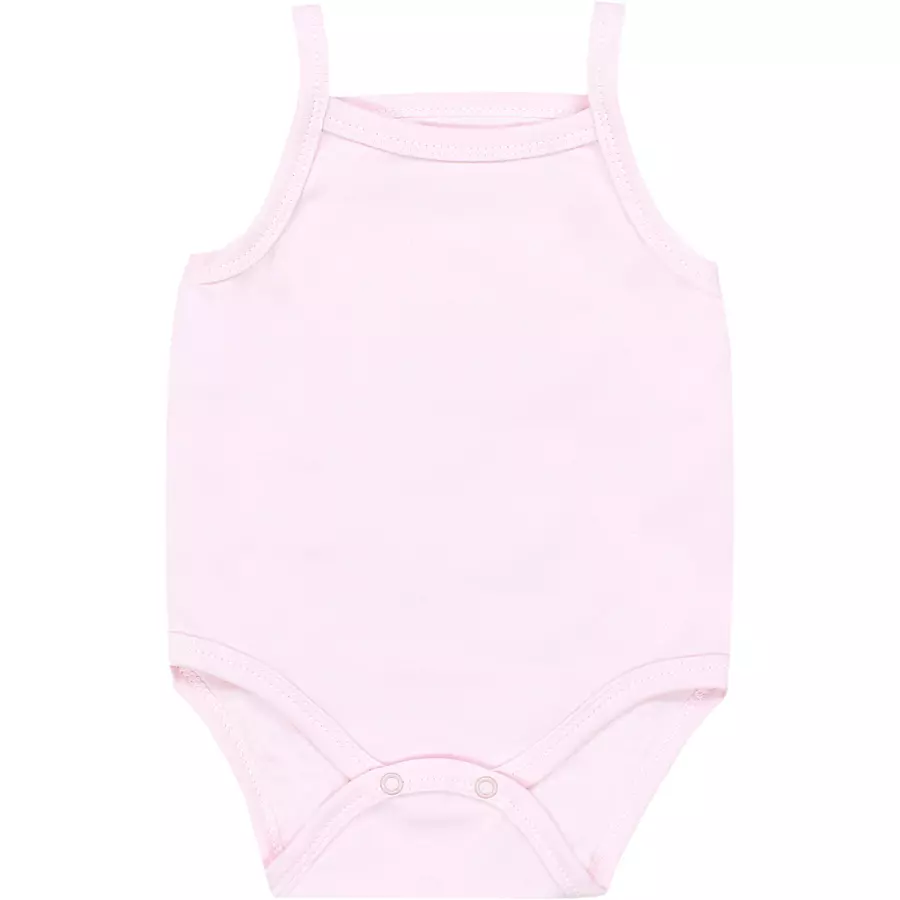 TupTam Mädchen Babybody mit Spagettiträger Sommer 5er Pack gelblila