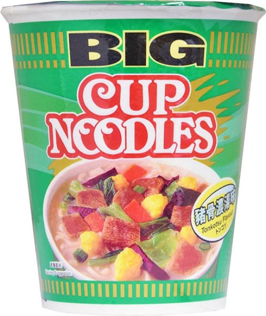 Nissin Big Cup Instant Noedels Tonkotsu Smaak 107g