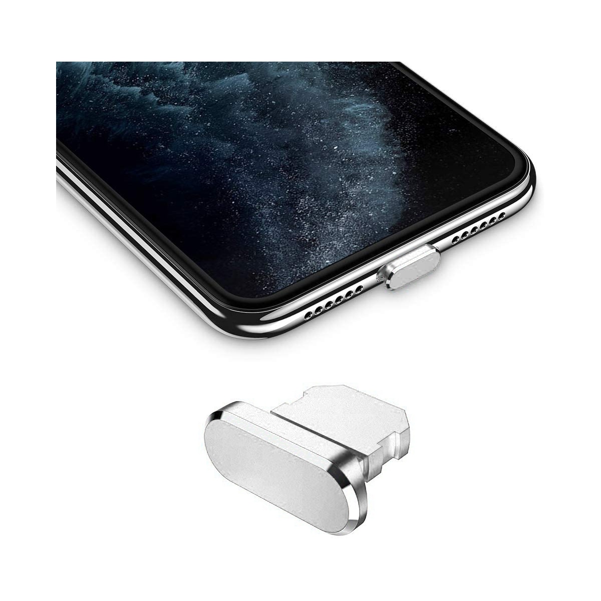 Beskyttelsesdeksel for iPhone Støvtett plugg
