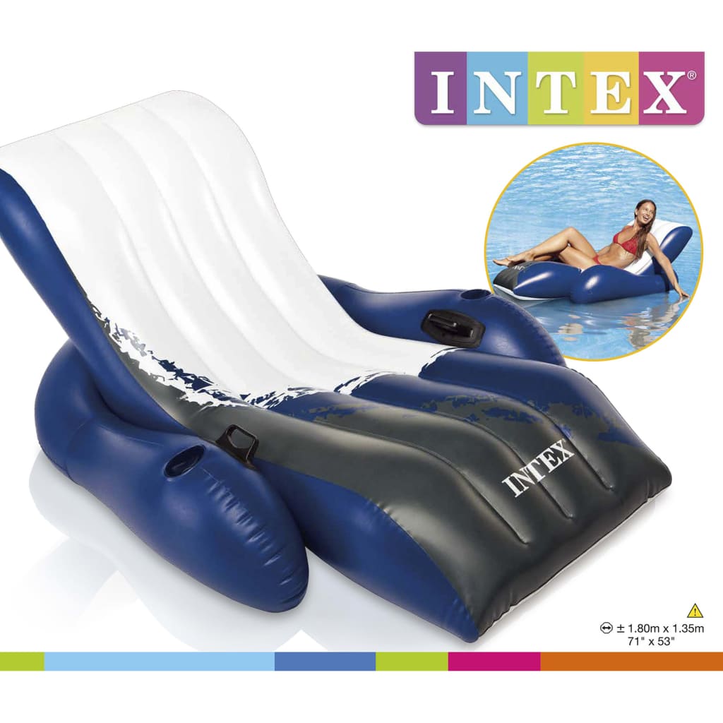 Brinquedo inflável para piscina Intex, 180 x 135 cm