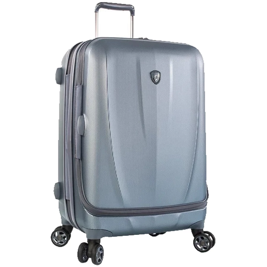 Heys Vantage Smart Access - 4-Rollen-Trolley M 66 cm erw. slate blue