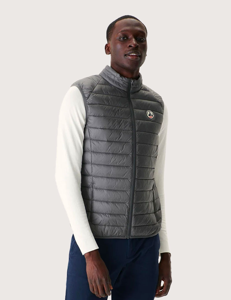 JOTT DOUDOUNE SANS MANCHES HOMME TOM ANTHRACITE