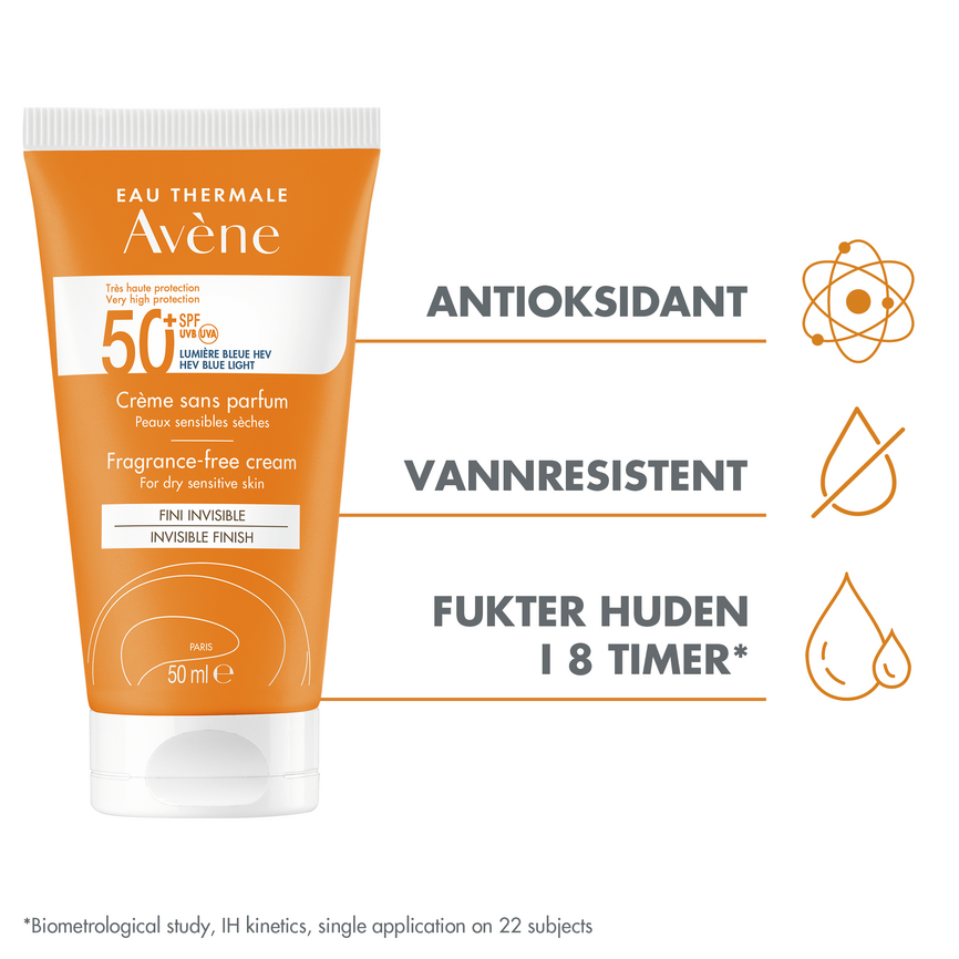Avène Sun Face Cream SPF50  50 ml