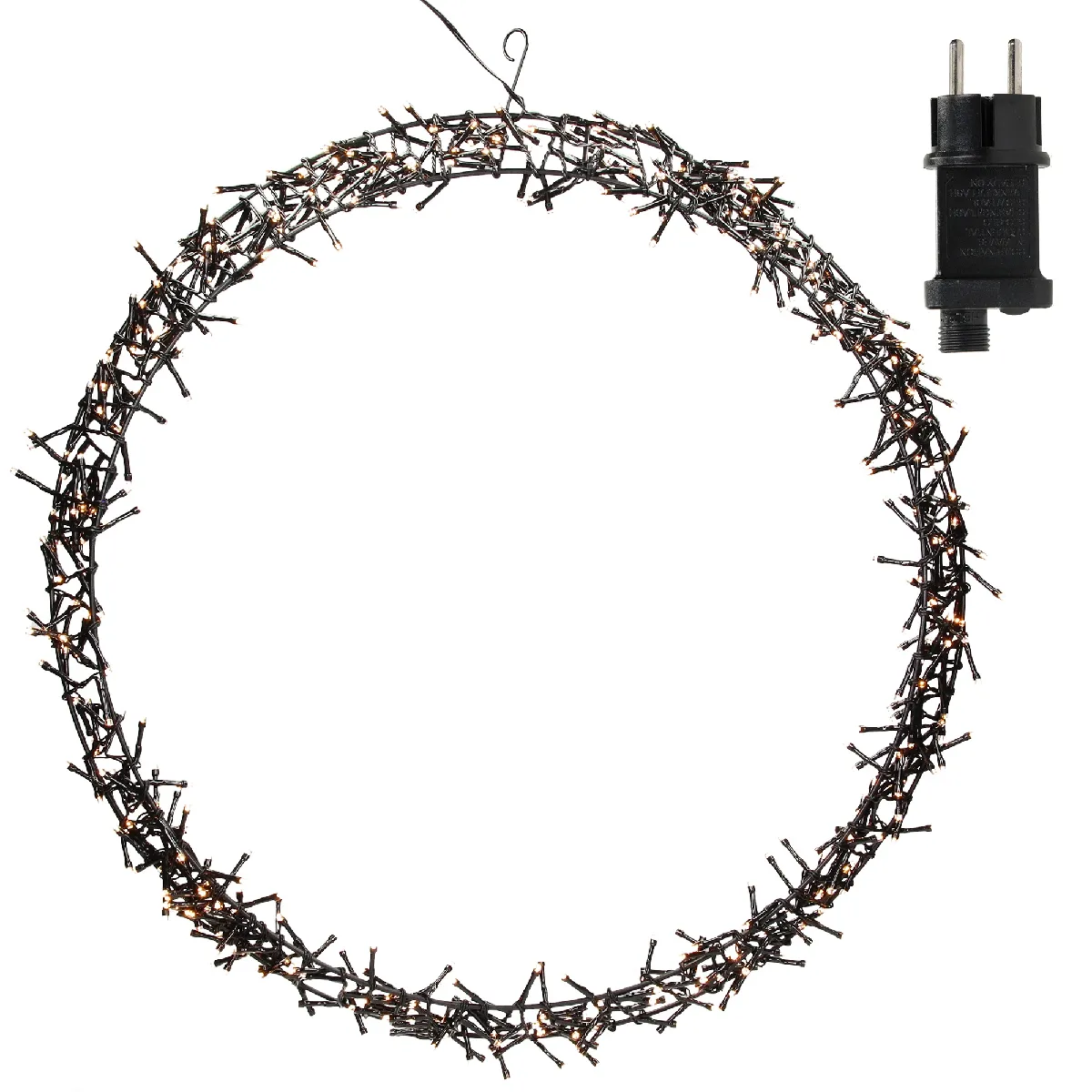 ECD Germany Couronne Lumineuse 500 LEDs