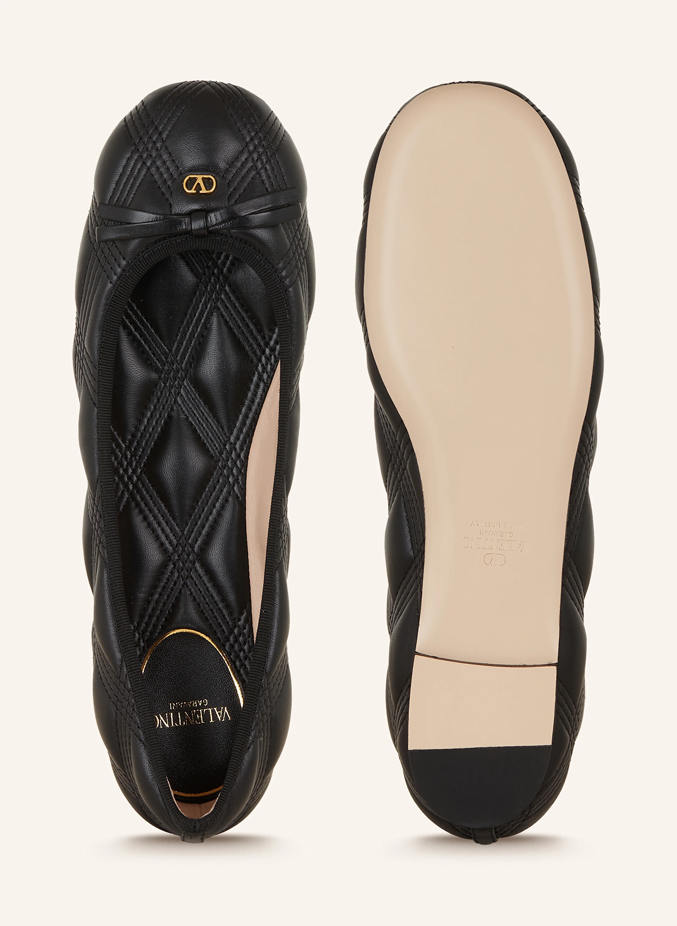 VALENTINO GARAVANI Ballerinas QUILTIE