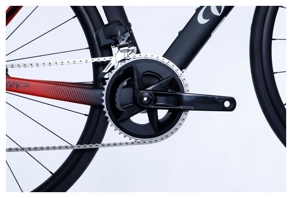 Vélo de Route Wilier Triestina Cento10 SL Sram Rival eTap AXS 12V 700 mm Noir Rouge 2024