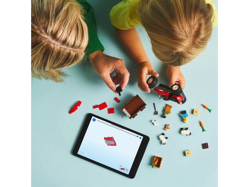 LEGO® City Traktor mit Anhänger 60460 Spielset mit Spielzeugtraktor für Kinder ab 4 Jahren