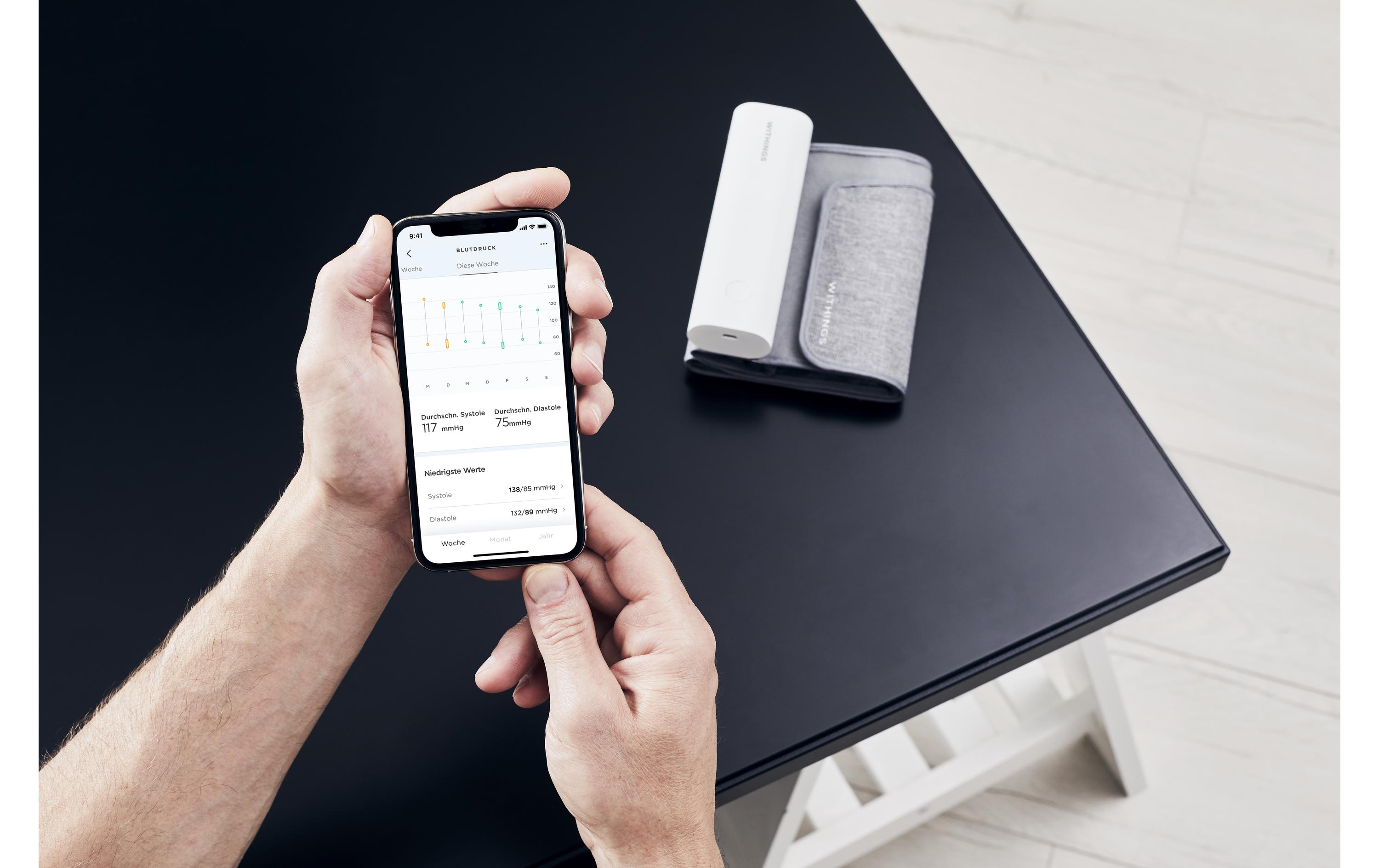 Blutdruckmessgerät BPM Connect<br>Smarter Blutdruckmesser