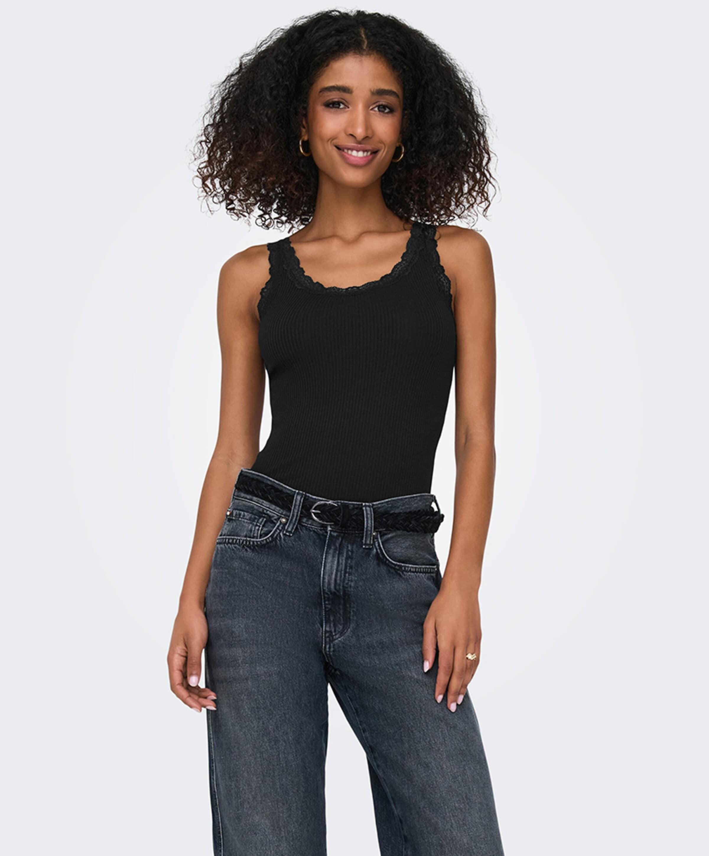 Only Dames top zwart