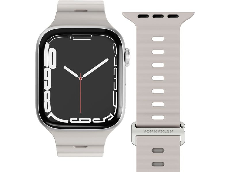 Vonmählen Wave Band 2 Apple Watch 42/44/45/49 mm Cream Armband für Apple Watch 42/44/45/49 mm