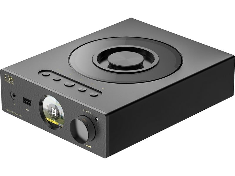 Shanling CD-Player EC3 Schwarz CD-Player mit USB-Anschluss und Bluetooth-Empfänger