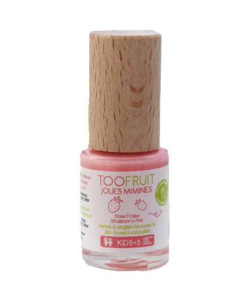 Toofruit Vernis naturel enfant fraise - Jolies Mimines 10ml