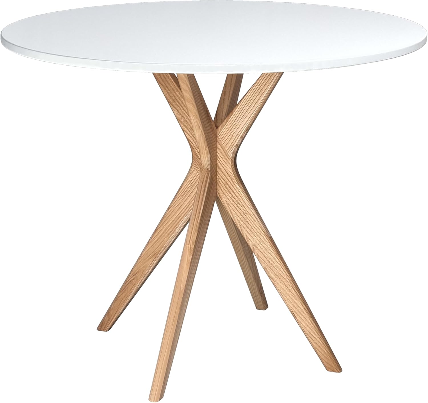 RAGABA JUBI Runder Esstisch 90cm Weiss
