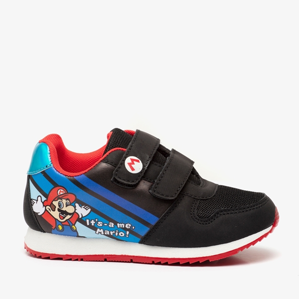 Super Mario kinder sneakers blauw