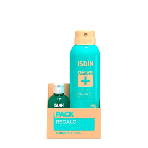 ISDIN Acniben Body Spray 150ml   OFERTA Gel Limpeza Matificante 50ml