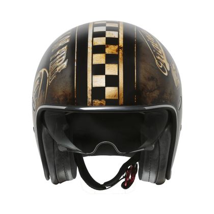 Casque Premier VINTAGE - OP 9 - BLACK MAT - Noir / Jaune