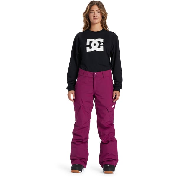 Pantalon de ski DC SHOES NONCHALANT SNOW PANT W MAGENTA PURPLE