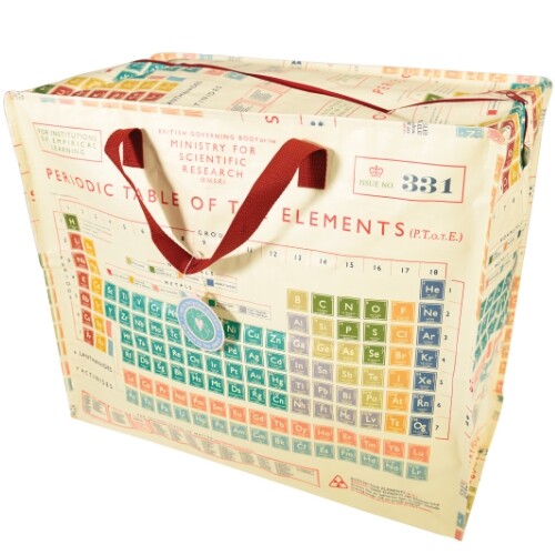 Rex london jumbo opbergtas periodic table
